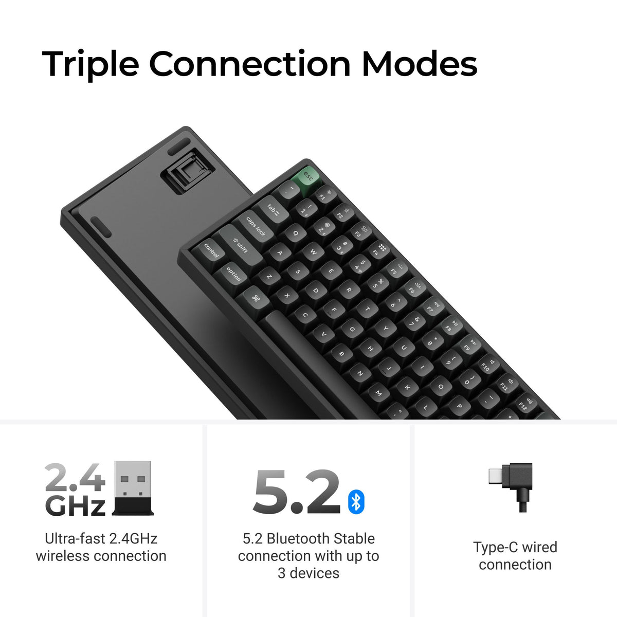 Keychron K2 Ultra 8K Wireless Custom Mechanical Keyboard - image 6