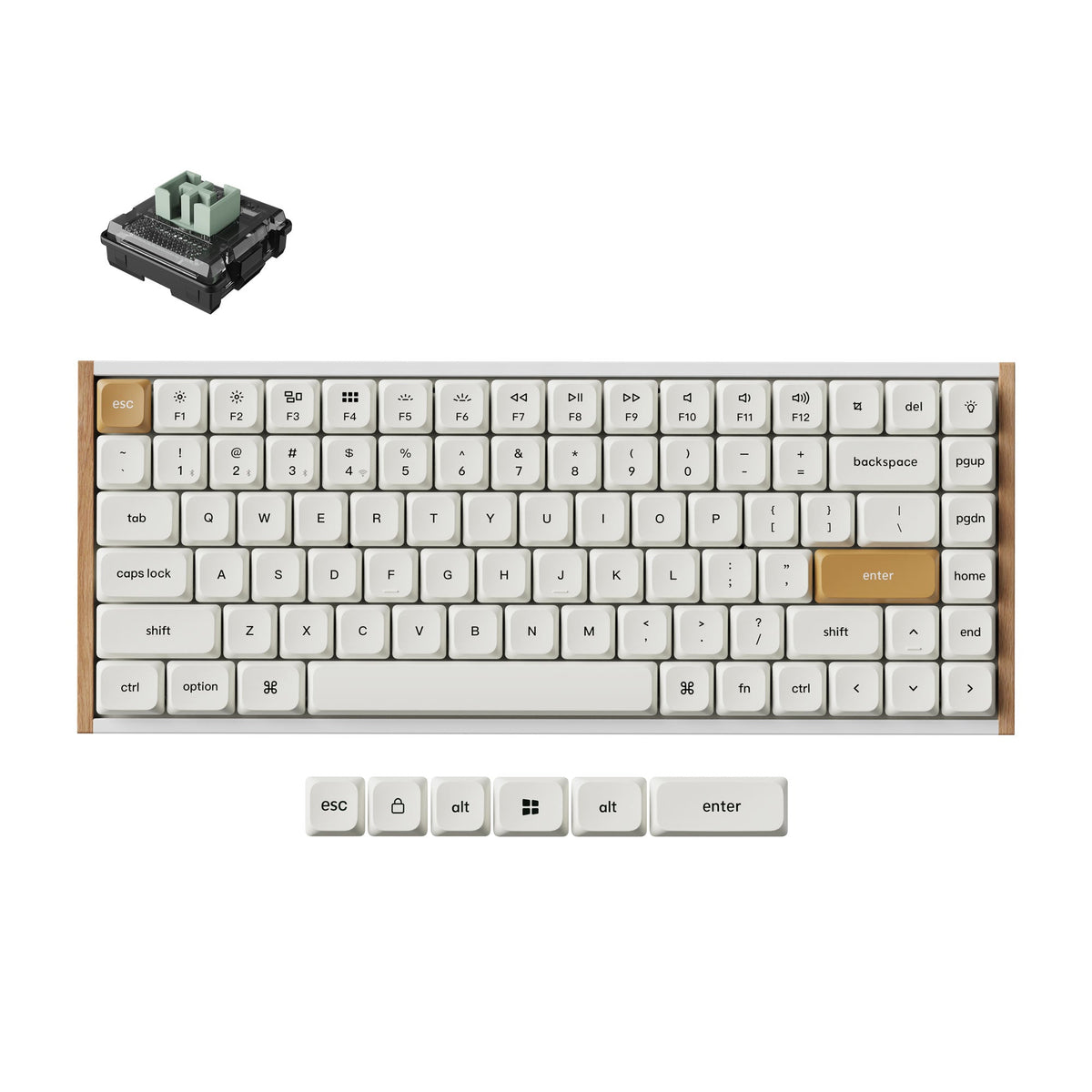 Keychron K3 HE Wireless Magnetic Switch Custom Keyboard - image 2