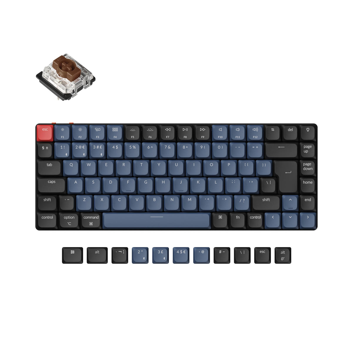 Keychron K3 Pro QMK/VIA Wireless Mechanical Keyboard ISO Layout Collection - image 3