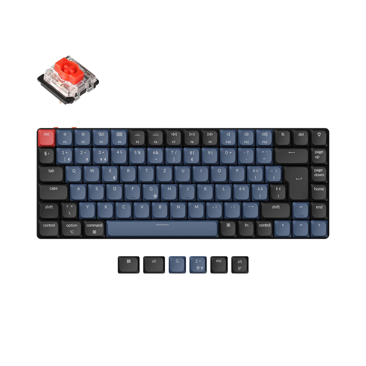 Keychron K3 Pro QMK/VIA Wireless Mechanical Keyboard ISO Layout Collection - image 6