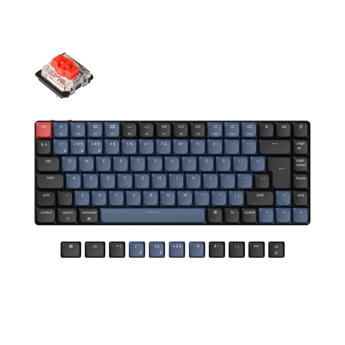 Keychron K3 Pro QMK/VIA Wireless Mechanical Keyboard ISO Layout Collection - image 2
