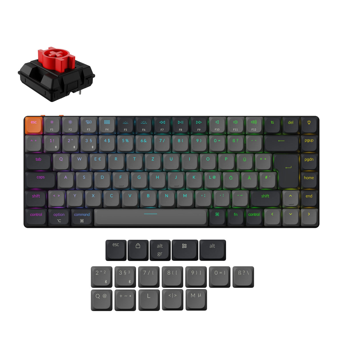 Keychron K3 QMK Wireless Mechanical Keyboard (ISO Layout) - Version 3 - image 6