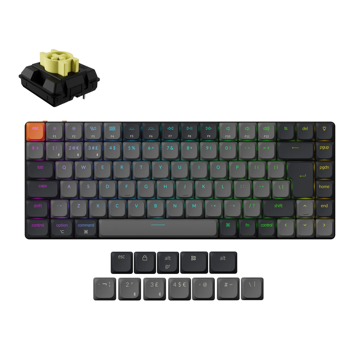 Keychron K3 QMK Wireless Mechanical Keyboard (ISO Layout) - Version 3 - image 1
