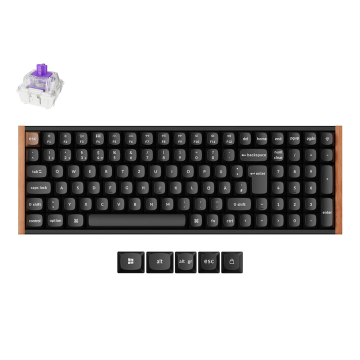 Keychron K4 HE Wireless Magnetic Switch Custom Keyboard ISO Layout Collection - image 1