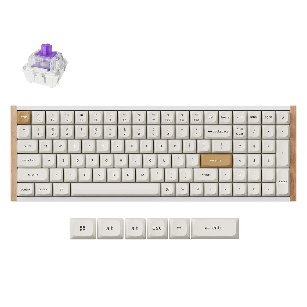 Keychron K4 HE Wireless Magnetic Switch Custom Keyboard - image 5