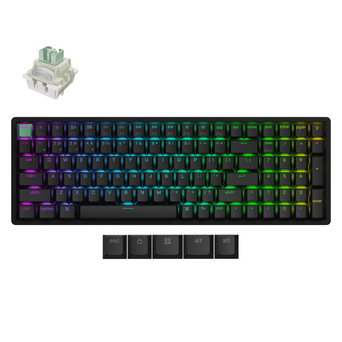 Keychron K4 HE Wireless Magnetic Switch Custom Keyboard - image 2