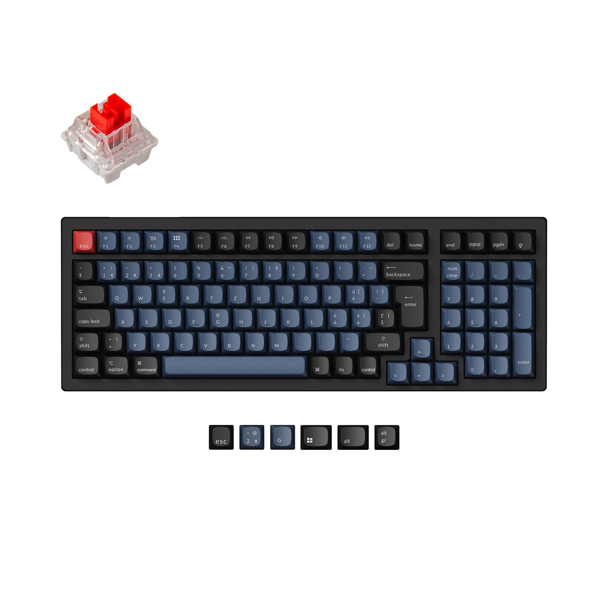 Keychron K4 Pro QMK/VIA Wireless Mechanical Keyboard ISO Layout Collection - image 6
