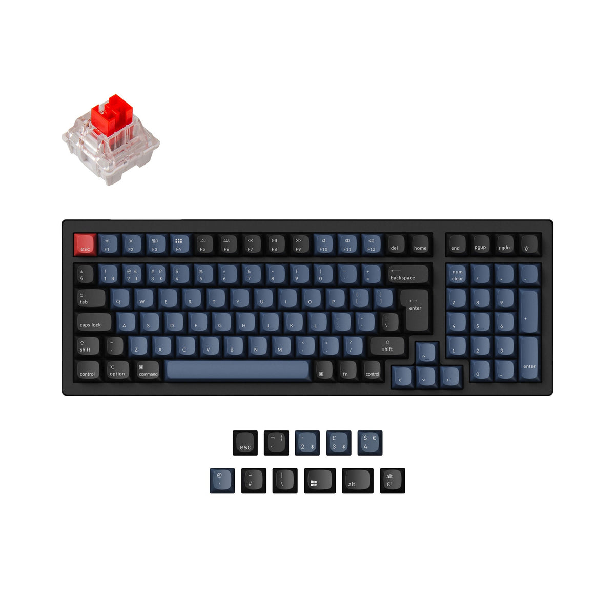 Keychron K4 Pro QMK/VIA Wireless Mechanical Keyboard ISO Layout Collection - image 4
