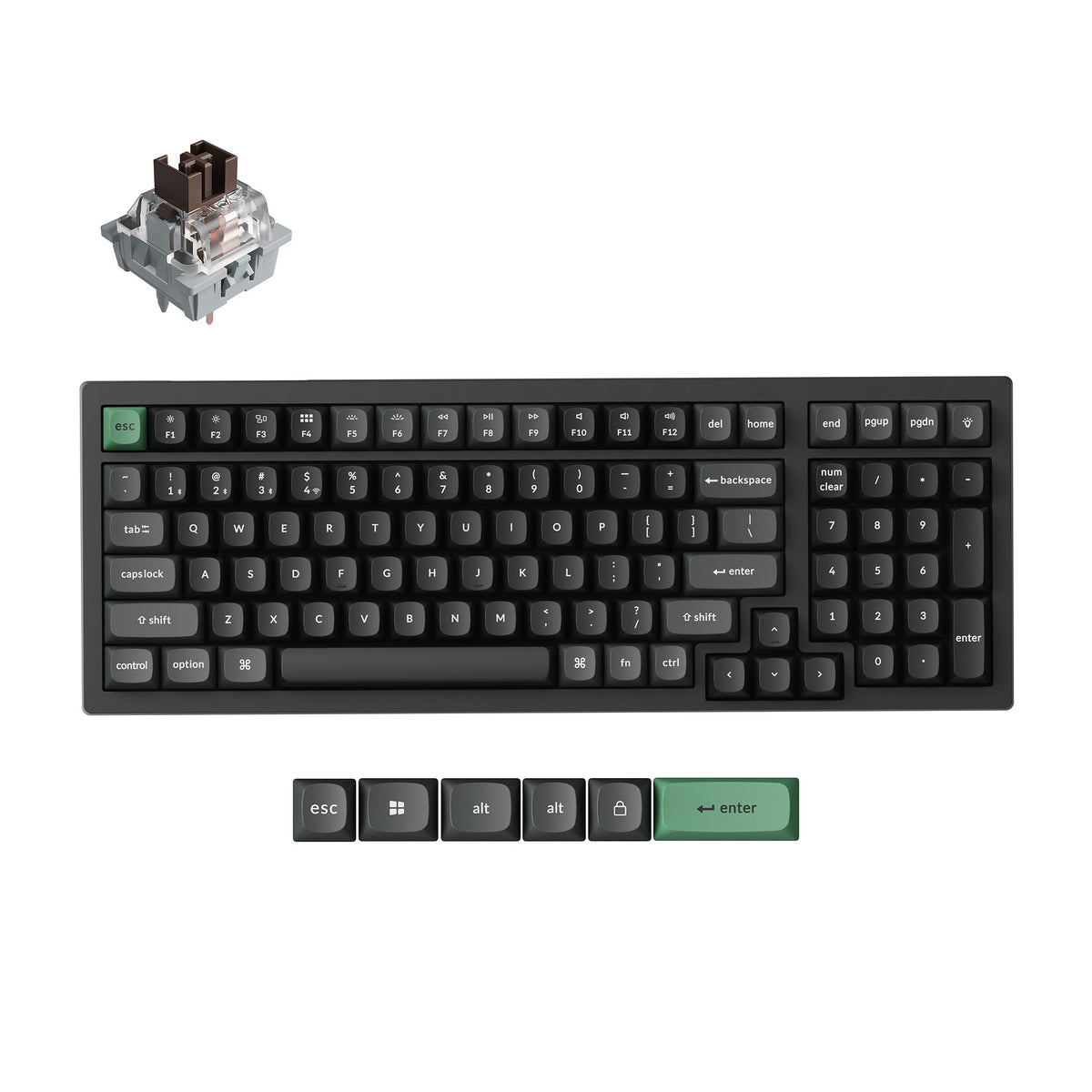 Keychron K4 Ultra 8K Wireless Custom Mechanical Keyboard - image 2