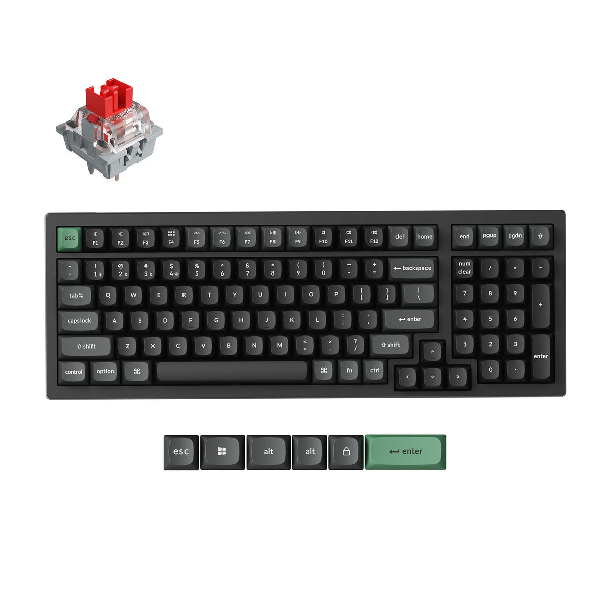 Keychron K4 Ultra 8K Wireless Custom Mechanical Keyboard - image 1