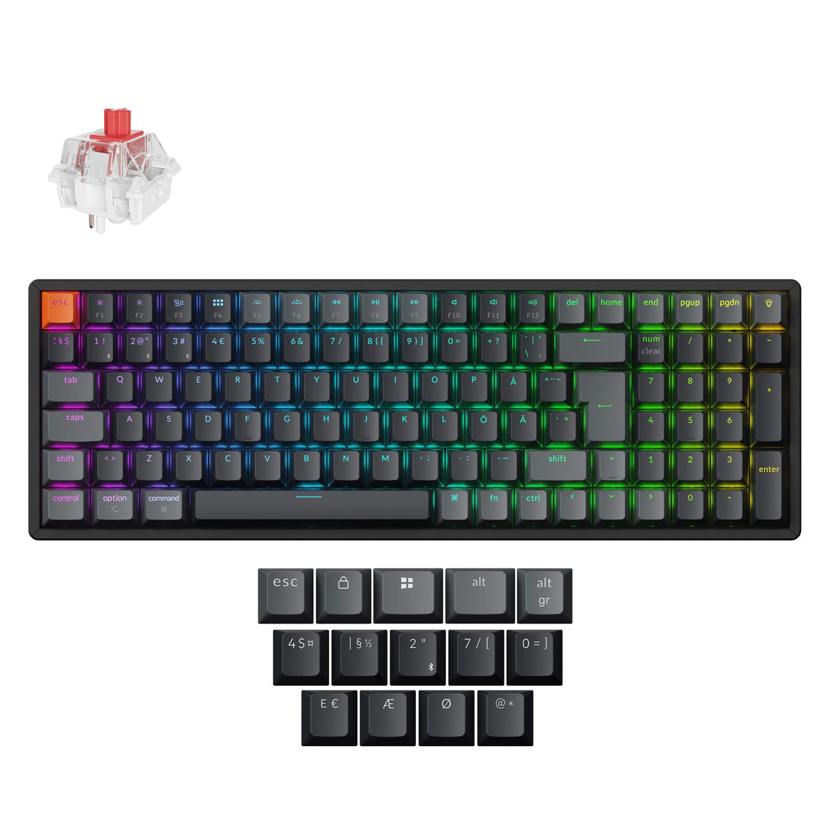 Keychron K4 QMK Wireless Mechanical Keyboard (ISO Layout) - Version 3 - image 6