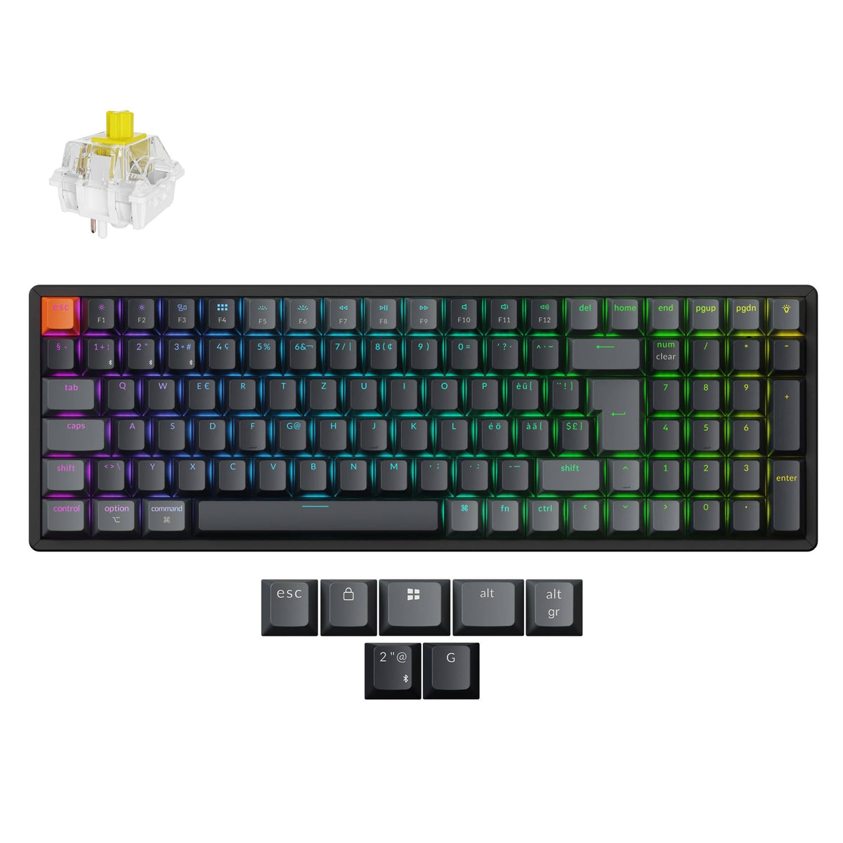 Keychron K4 QMK Wireless Mechanical Keyboard (ISO Layout) - Version 3 - image 5