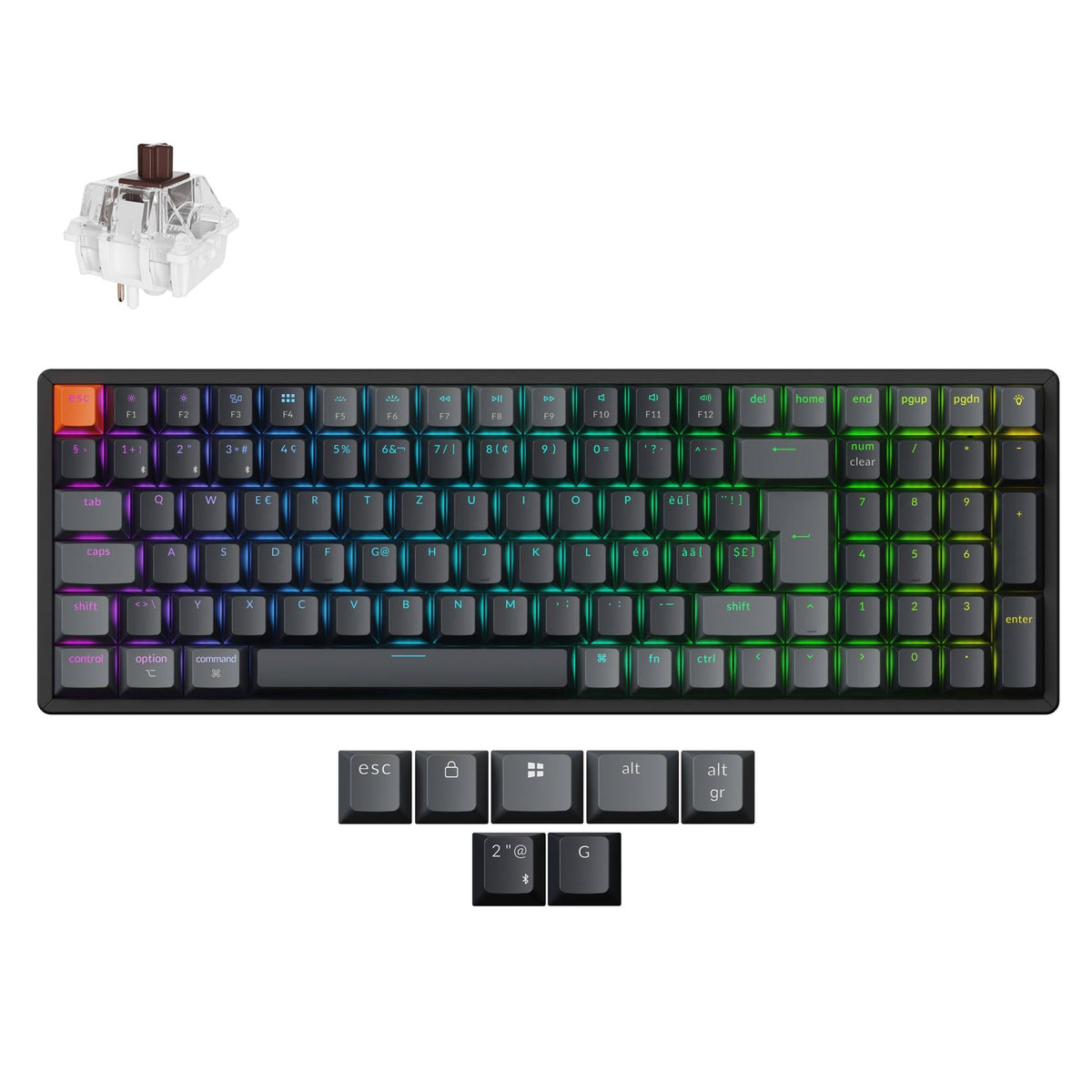 Keychron K4 QMK Wireless Mechanical Keyboard (ISO Layout) - Version 3 - image 4