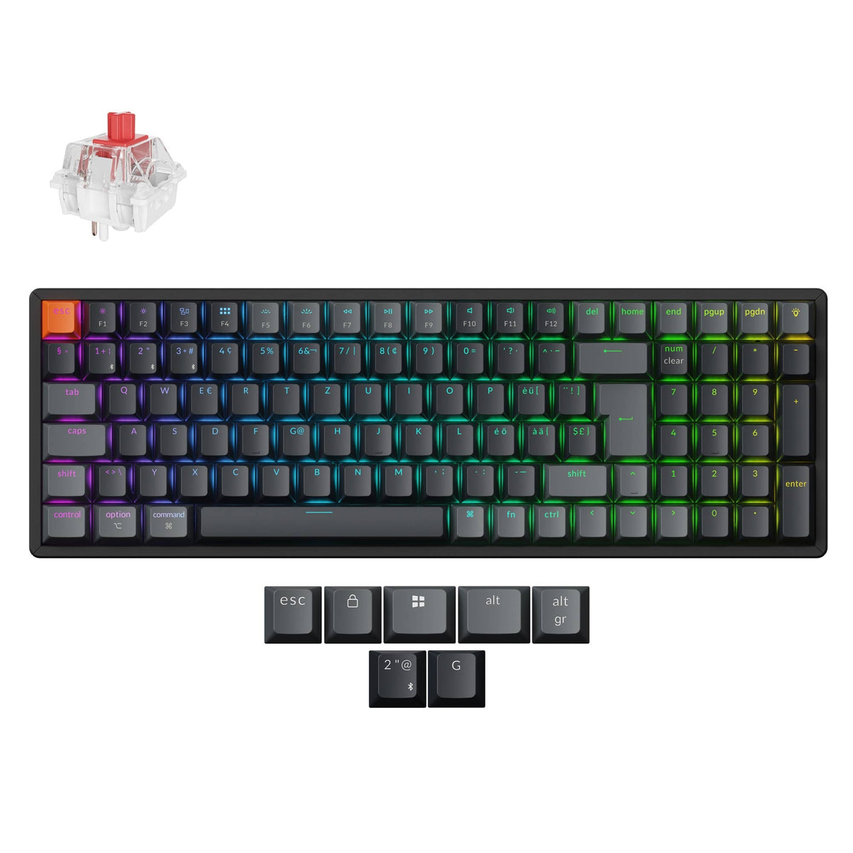 Keychron K4 QMK Wireless Mechanical Keyboard (ISO Layout) - Version 3 - image 3