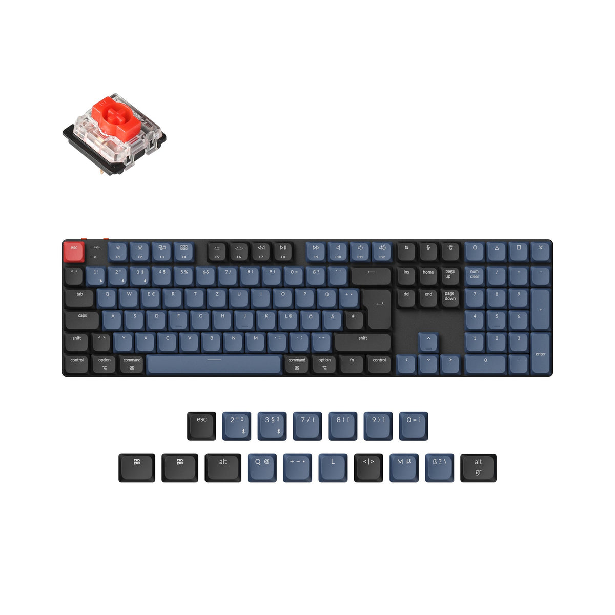 Keychron K5 Pro QMK/VIA Wireless Custom Mechanical Keyboard ISO Layout Collection - image 4