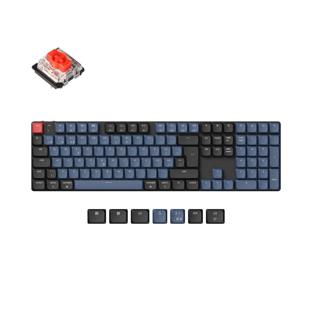 Keychron K5 Pro QMK/VIA Wireless Custom Mechanical Keyboard ISO Layout Collection - image 6