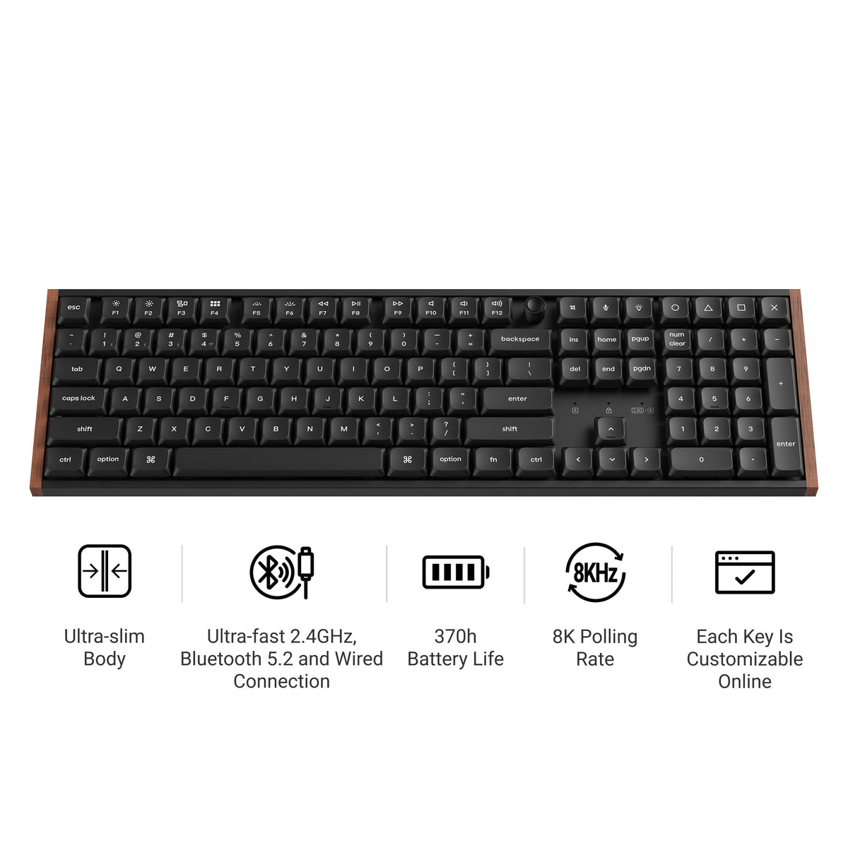 Keychron K5 Ultra 8K Wireless Custom Mechanical Keyboard - image 4