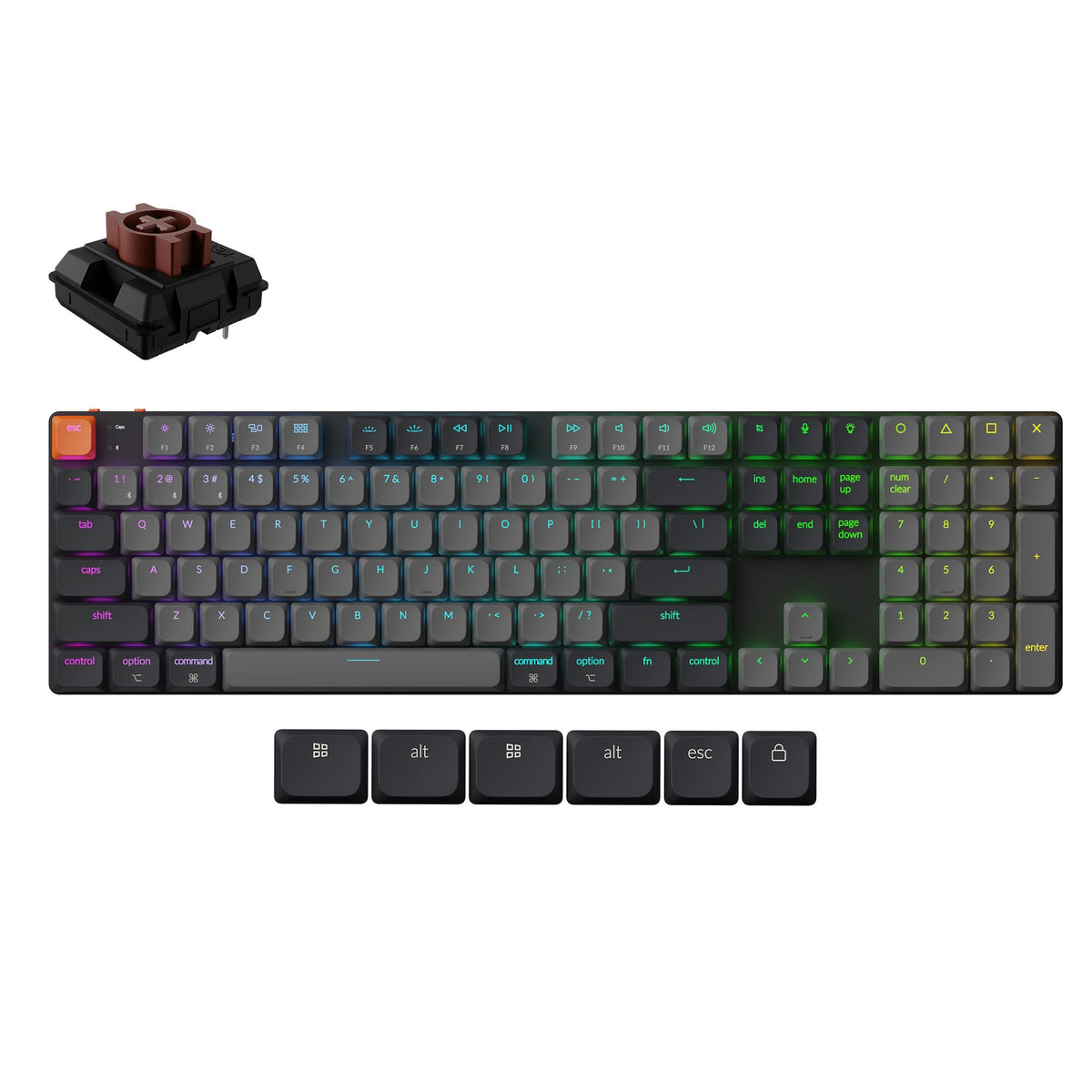 Keychron K5 QMK Wireless Mechanical Keyboard (Version 2) - image 2