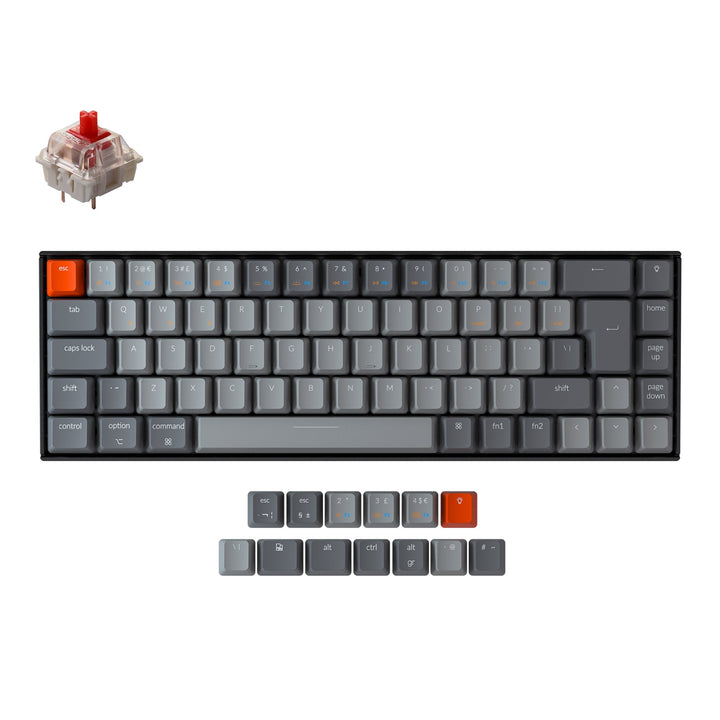 Keychron K6 Wireless Mechanical Keyboard (UK ISO Layout) - image 1