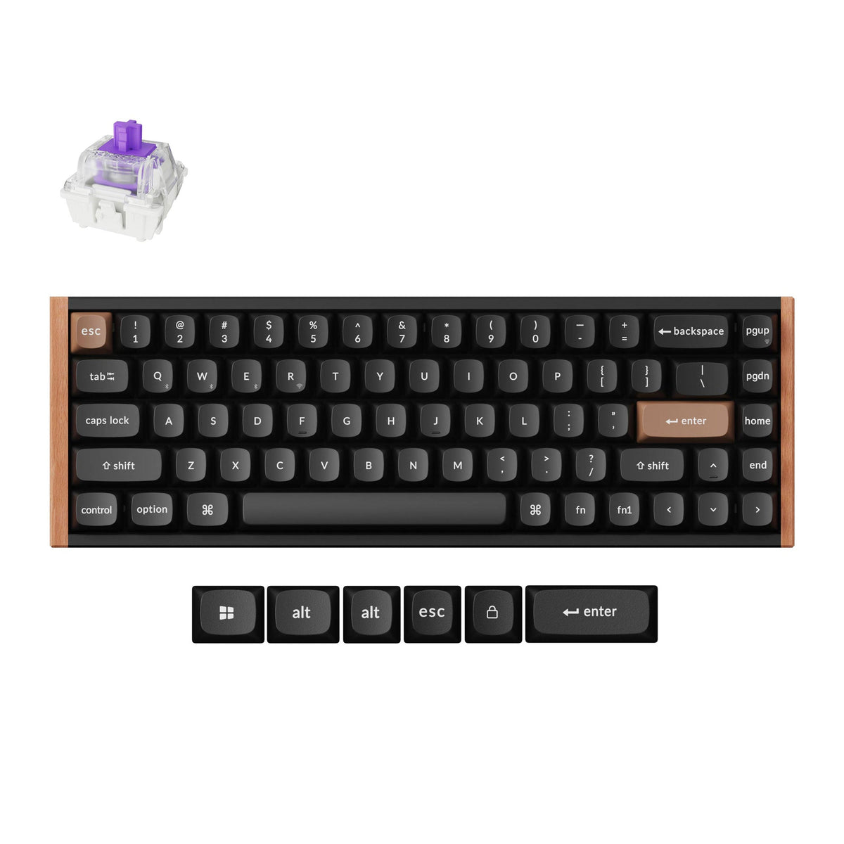 Keychron K6 HE Wireless Magnetic Switch Keyboard - image 1