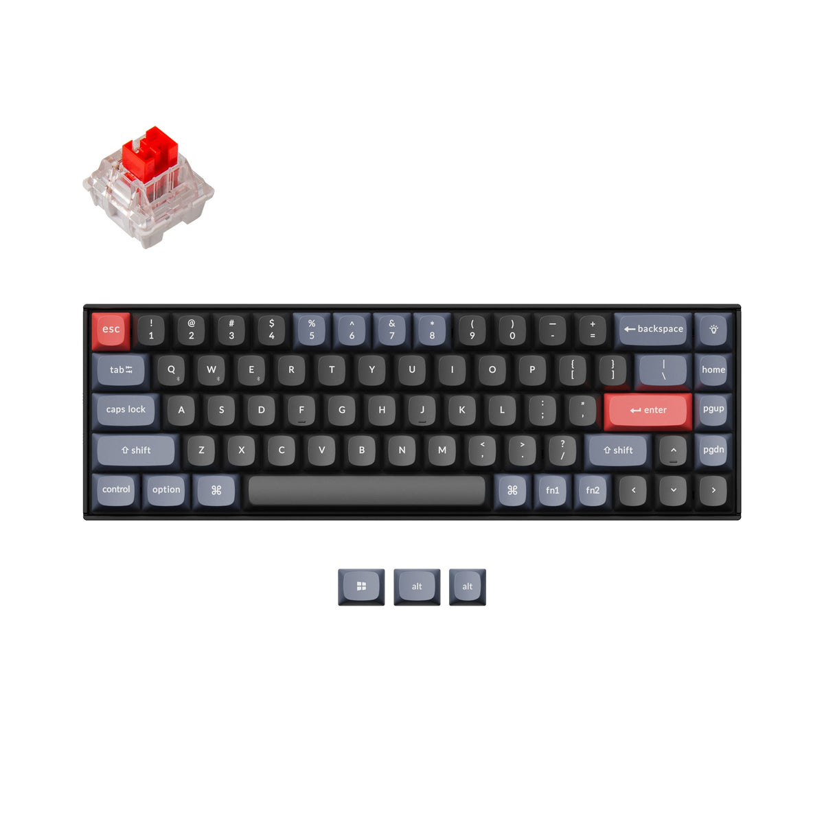 Keychron K6 Pro QMK/VIA Wireless Custom Mechanical Keyboard - image 1