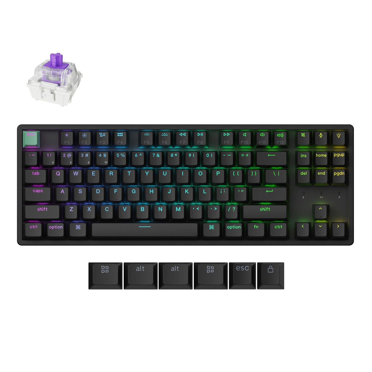 Keychron K8 HE Wireless Magnetic Switch Custom Keyboard - image 3
