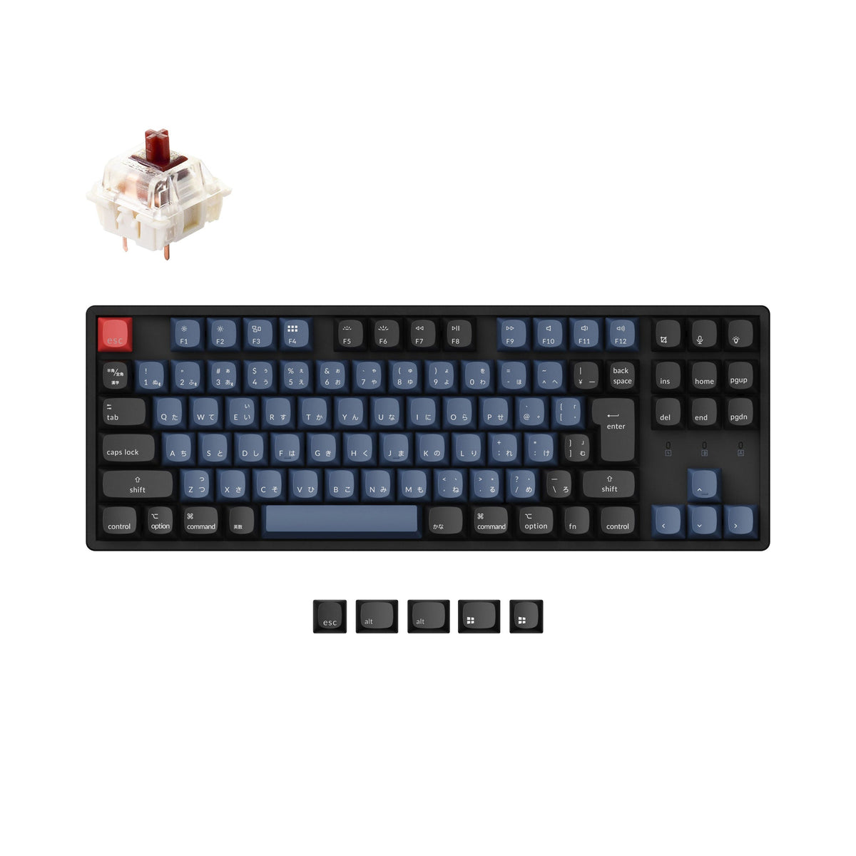 Keychron K8 Pro QMK/VIA Wireless Mechanical Keyboard (Japan JIS Layout) - image 1