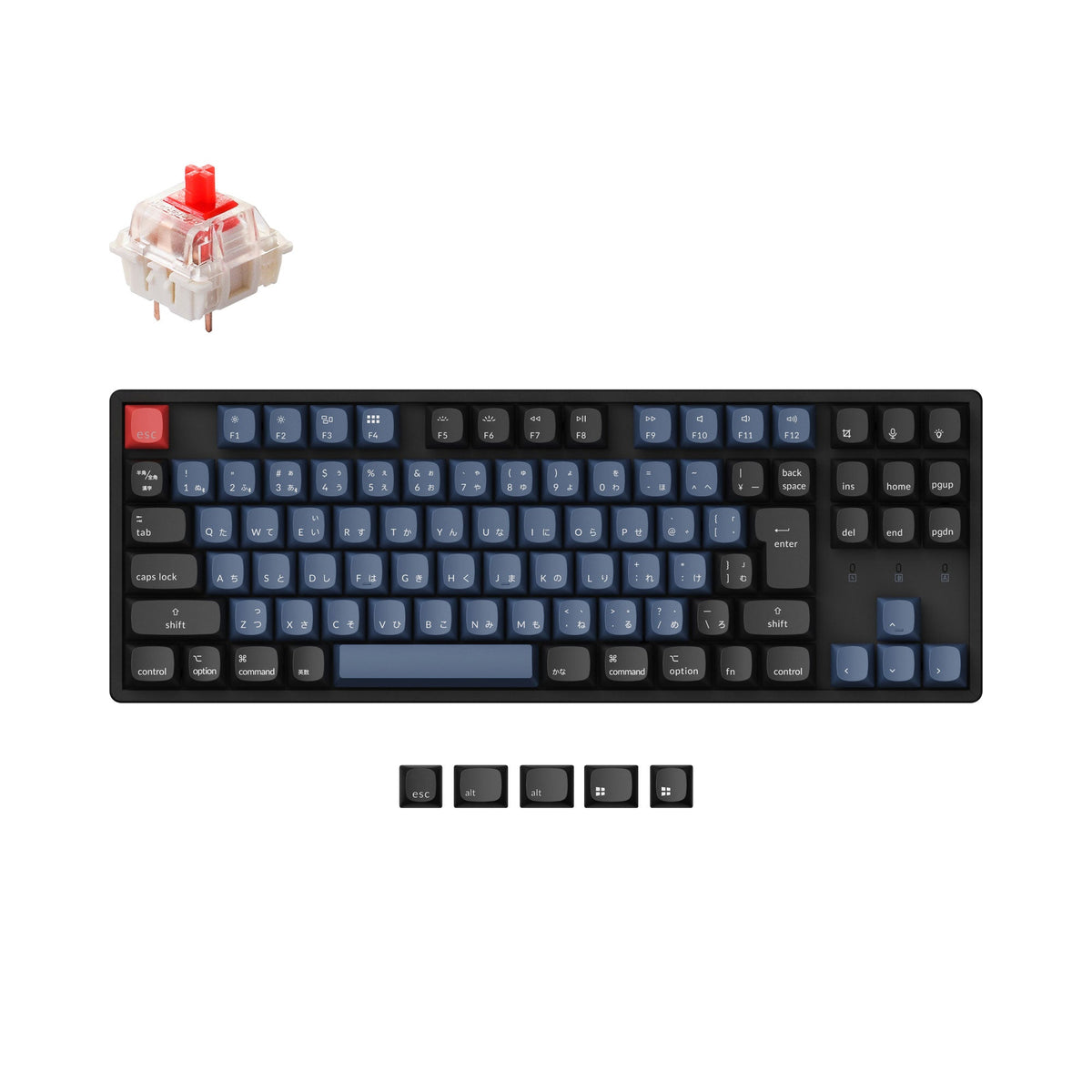 Keychron K8 Pro QMK/VIA Wireless Mechanical Keyboard (Japan JIS Layout) - image 2