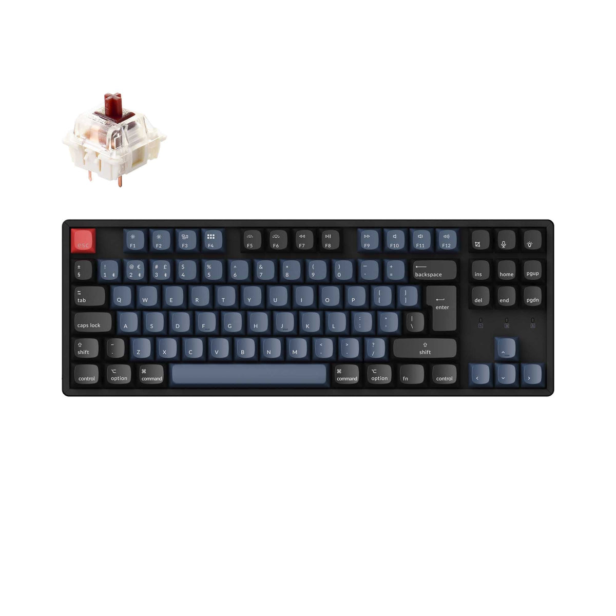 Keychron K8 Pro QMK/VIA Wireless Mechanical Keyboard ISO Layout Collection - image 3