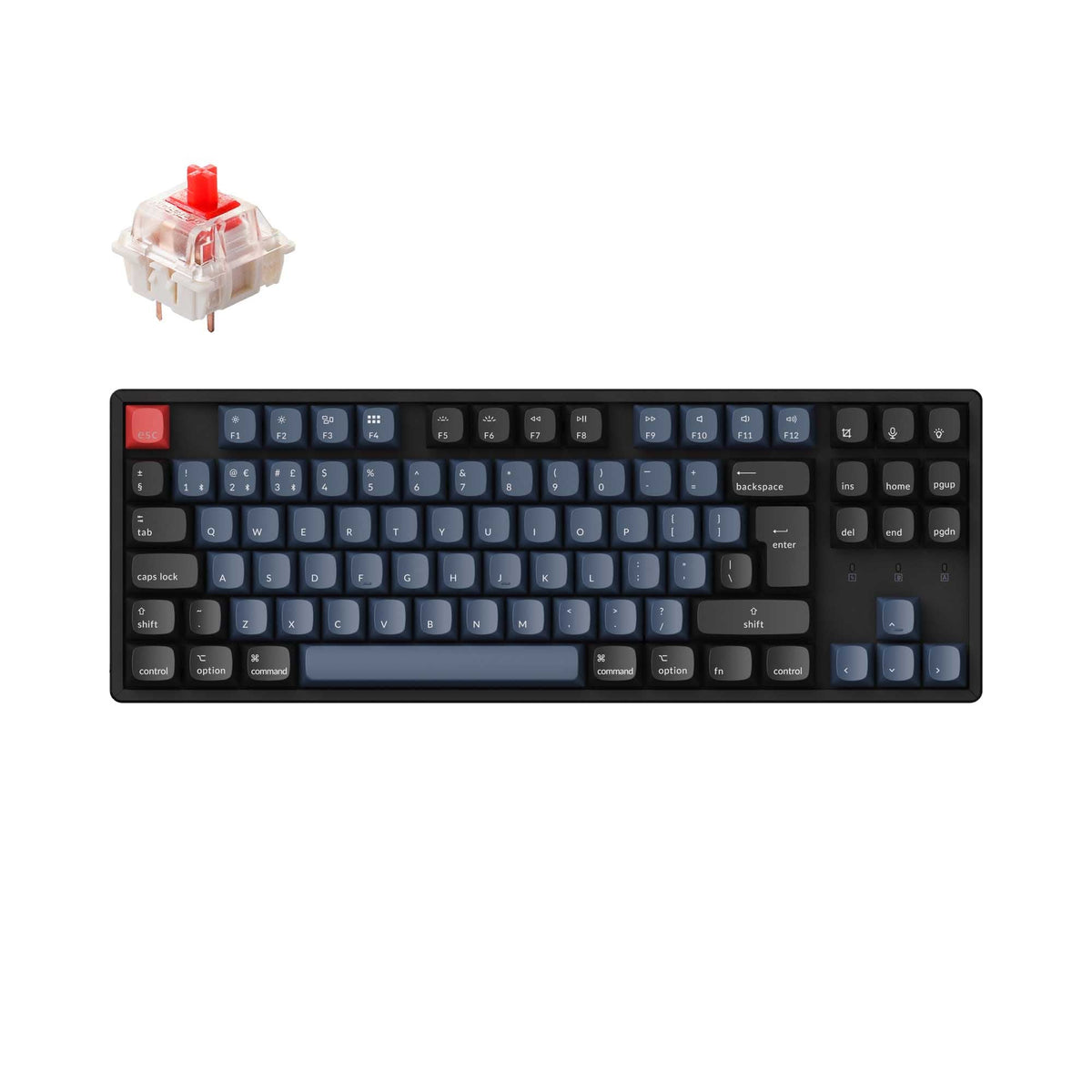 Keychron K8 Pro QMK/VIA Wireless Mechanical Keyboard ISO Layout Collection - image 2