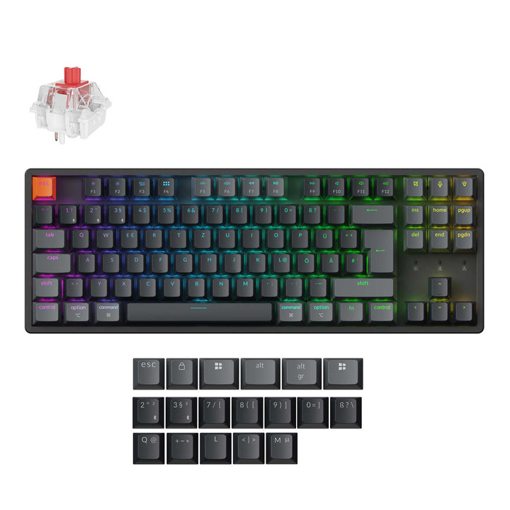 Keychron K8 QMK Wireless Mechanical Keyboard ISO Layout Collection (Version 2) - image 1