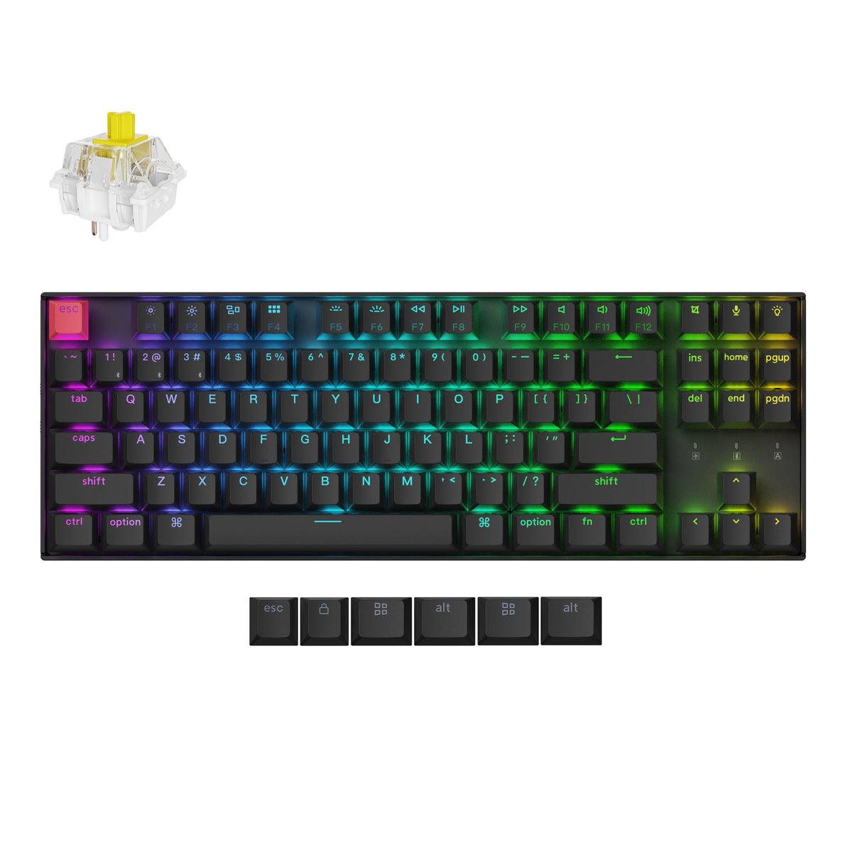 Keychron K8 QMK Wireless Mechanical Keyboard (Version 2) - image 1