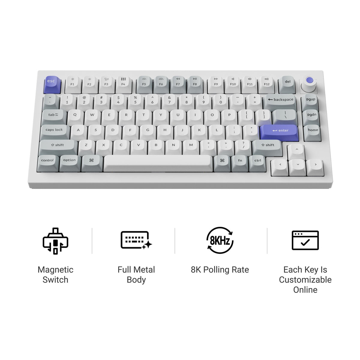 Keychron Q1 HE 8K Magnetic Switch Keyboard - image 2