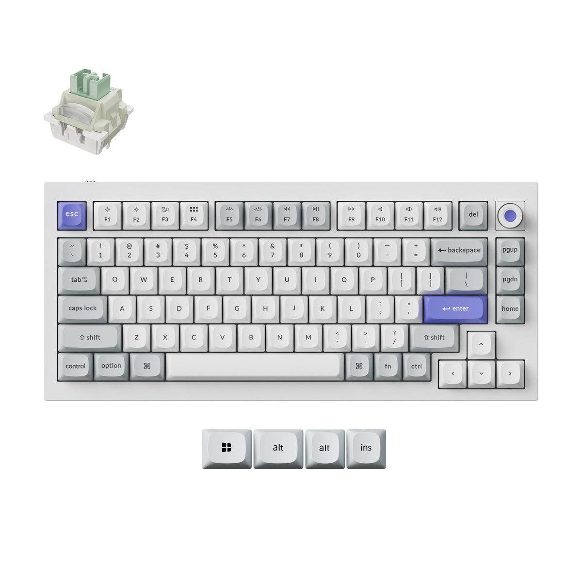 Keychron Q1 HE 8K Magnetic Switch Keyboard - image 1