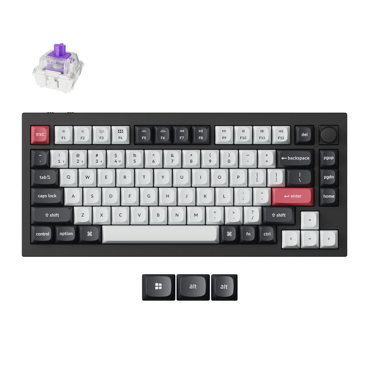 Keychron Q1 HE QMK Wireless Custom Keyboard - image 1