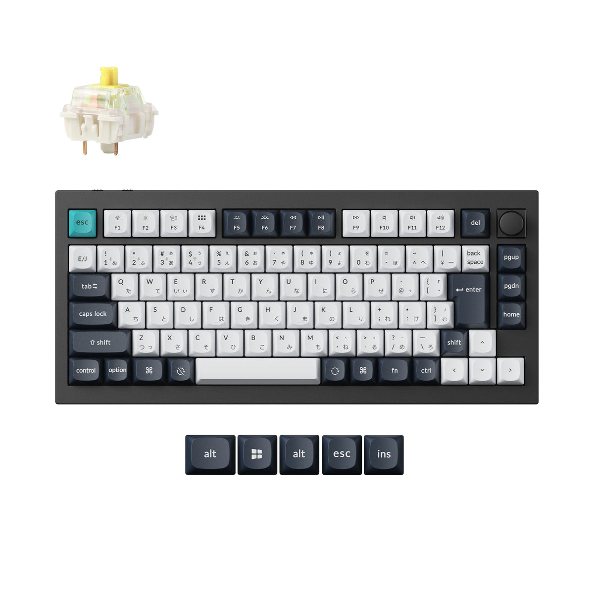 Keychron Q1 Max QMK Wireless Custom Mechanical Keyboard (Japan JIS Layout) - image 6