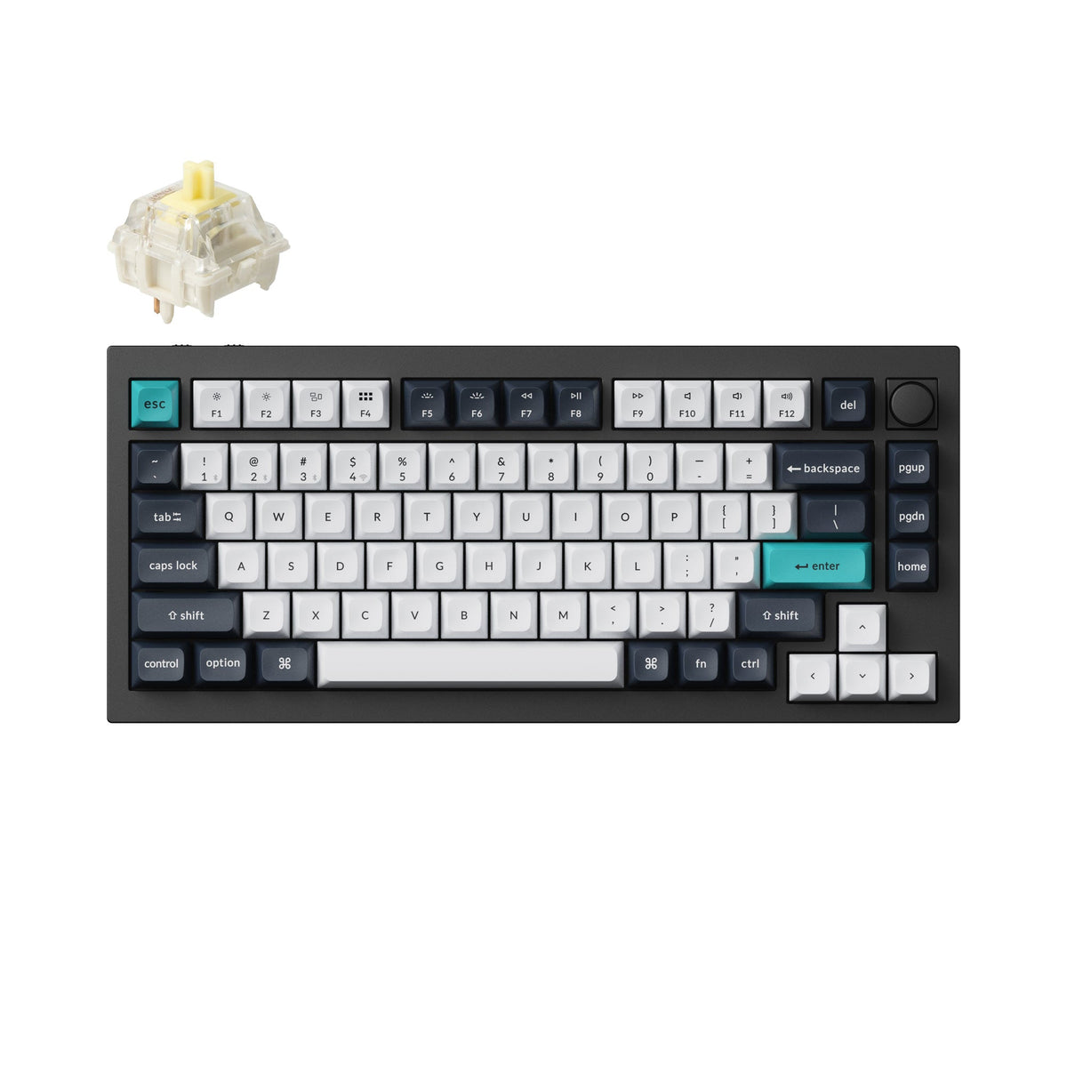 Keychron Q1 Max QMK/VIA Wireless Custom Mechanical Keyboard - image 2