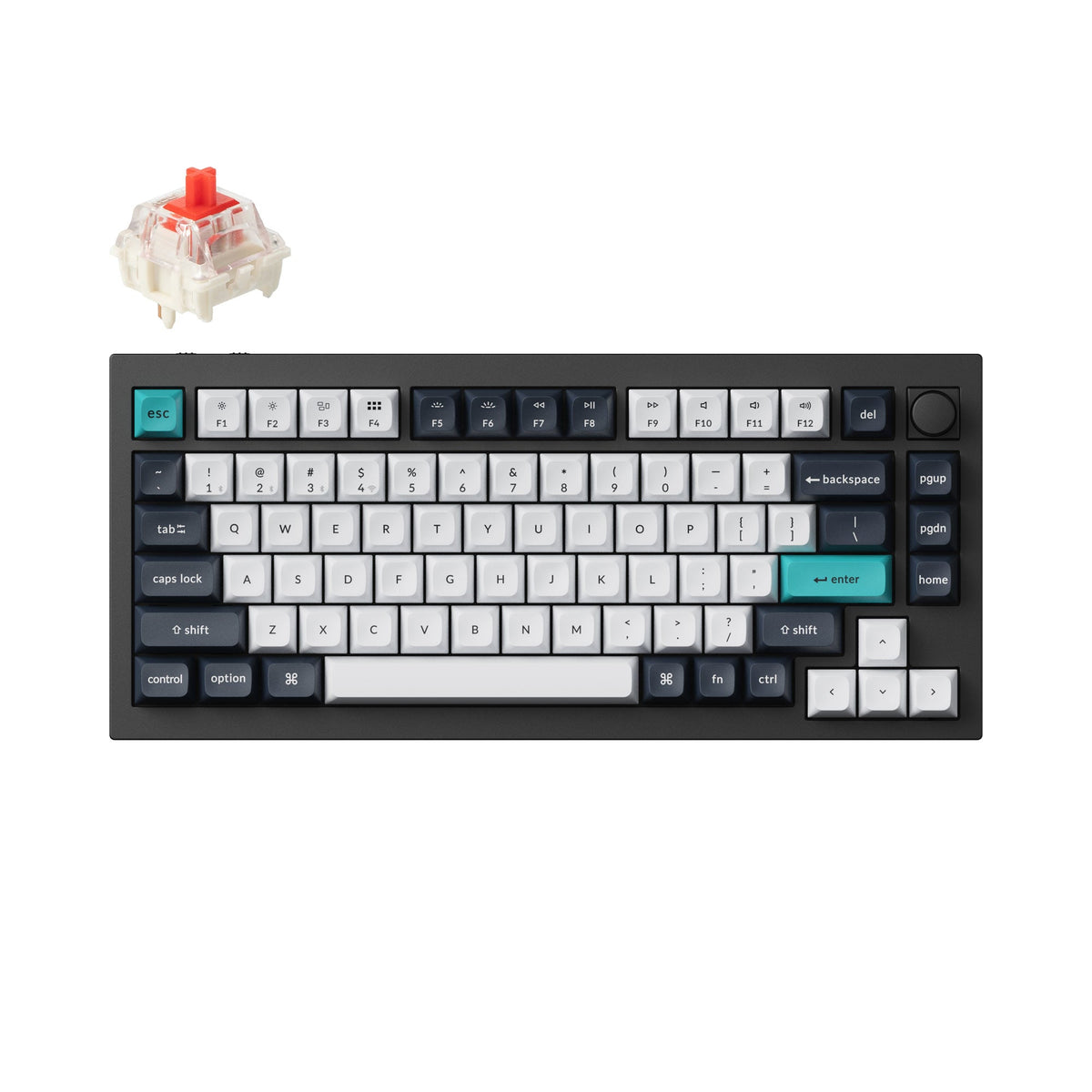 Keychron Q1 Max QMK/VIA Wireless Custom Mechanical Keyboard - image 1