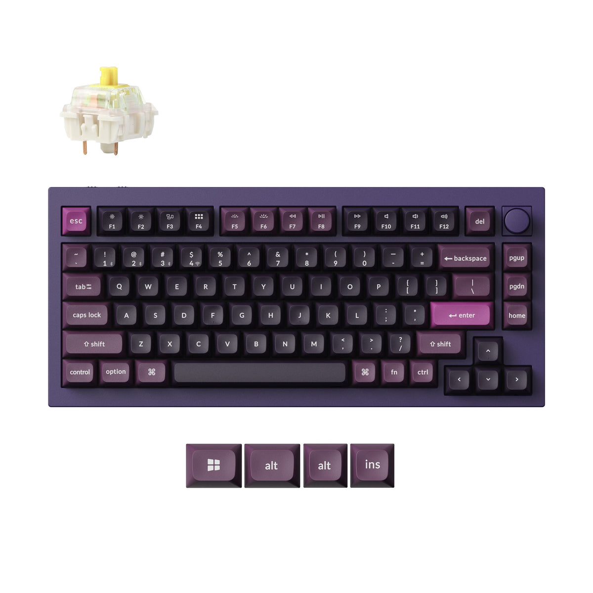 Keychron Q1 Max QMK/VIA Wireless Custom Mechanical Keyboard - image 6
