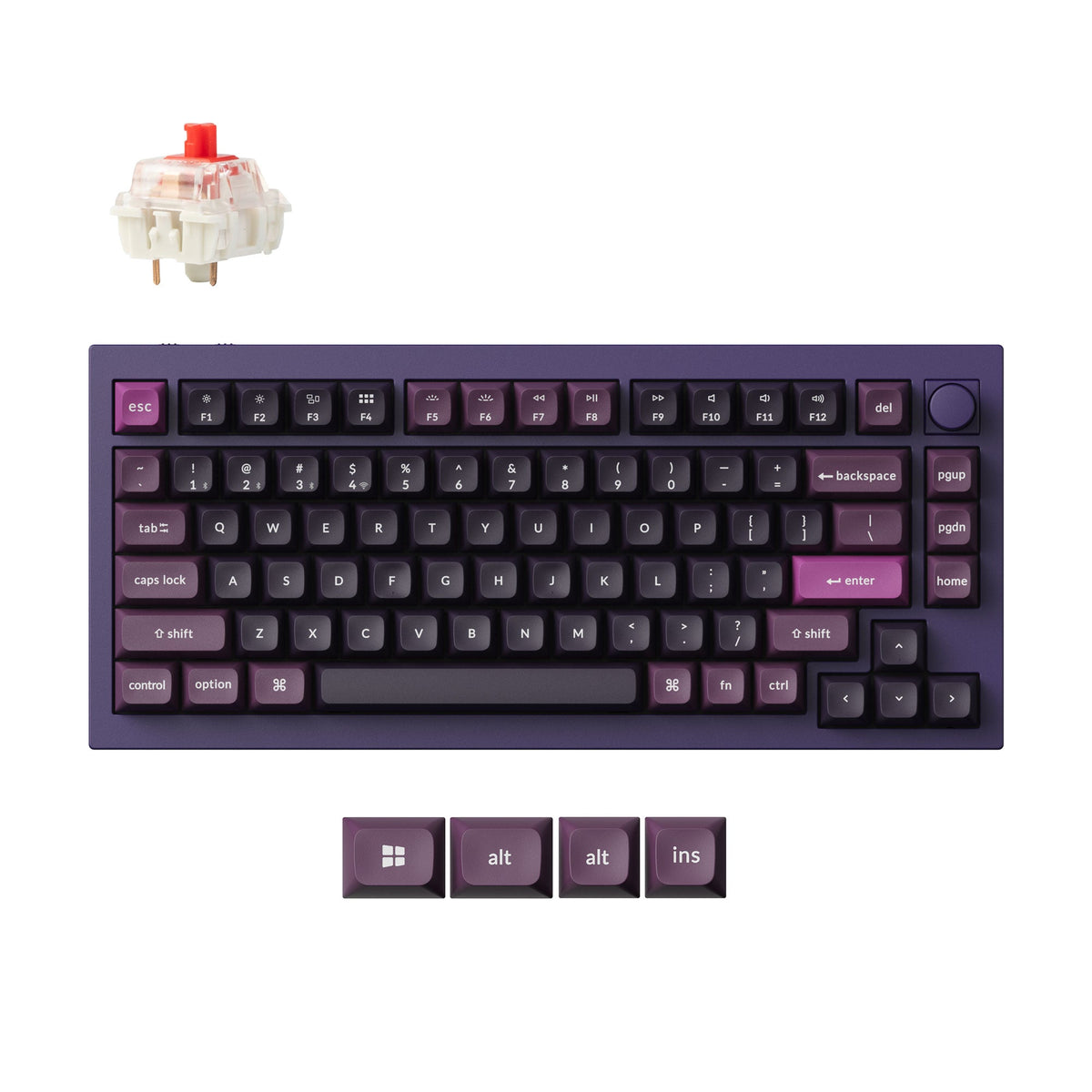 Keychron Q1 Max QMK/VIA Wireless Custom Mechanical Keyboard - image 5