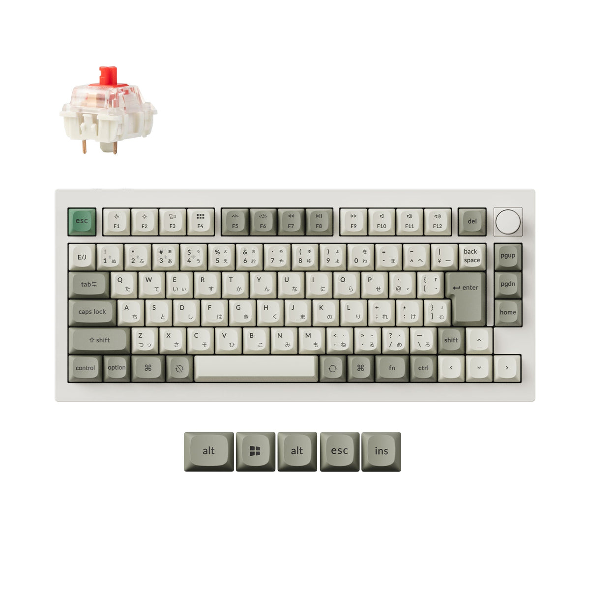 Keychron Q1 Max QMK Wireless Custom Mechanical Keyboard (Japan JIS Layout) - image 3