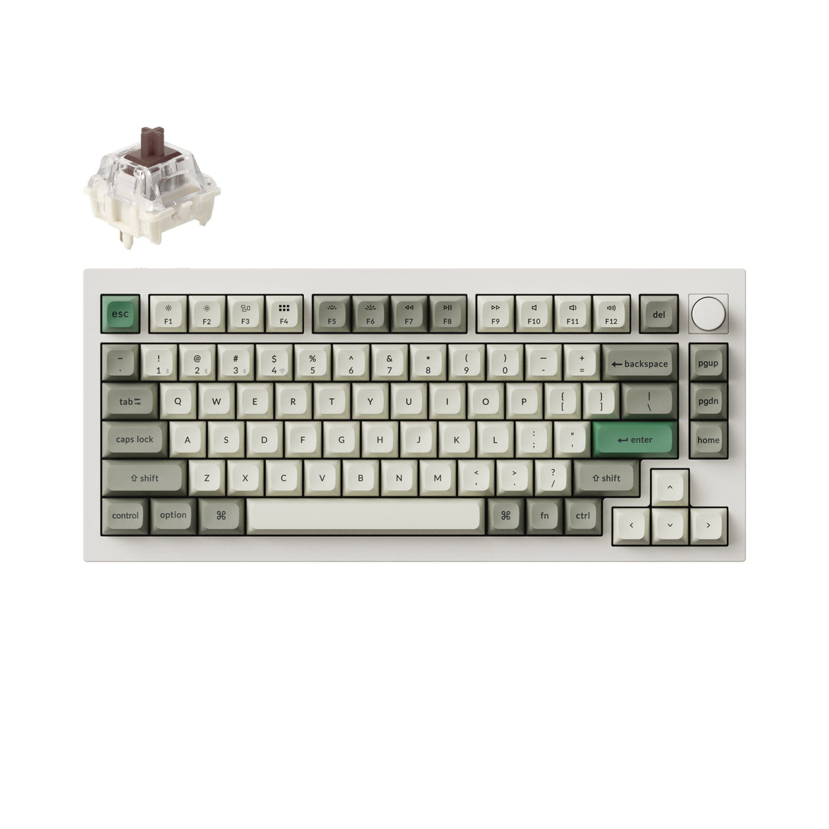 Keychron Q1 Max QMK/VIA Wireless Custom Mechanical Keyboard - image 3