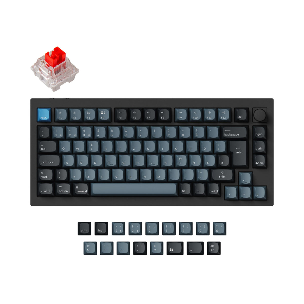 Keychron Q1 Pro QMK/VIA Wireless Custom Mechanical Keyboard ISO Layout Collection - image 4