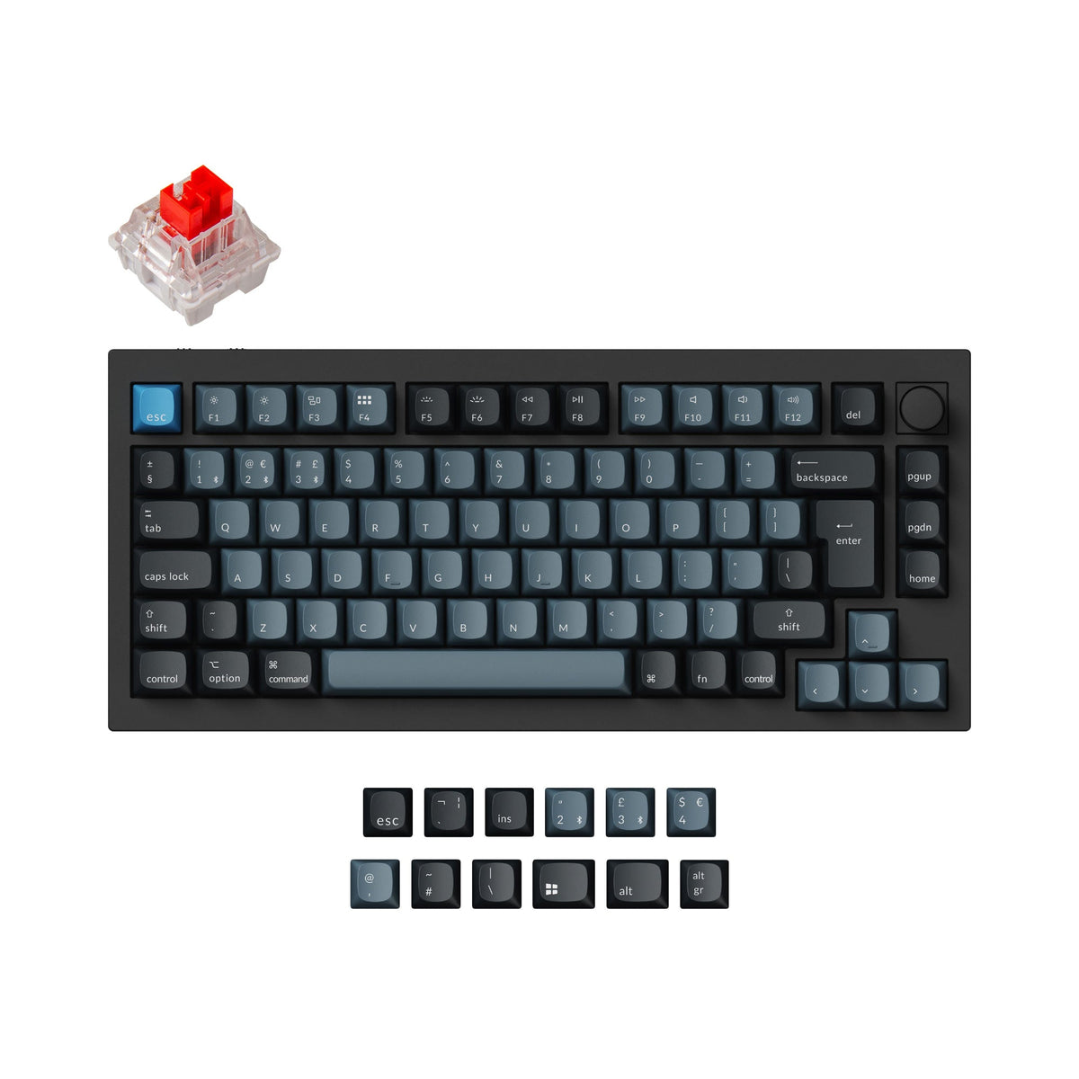 Keychron Q1 Pro QMK/VIA Wireless Custom Mechanical Keyboard ISO Layout Collection - image 6