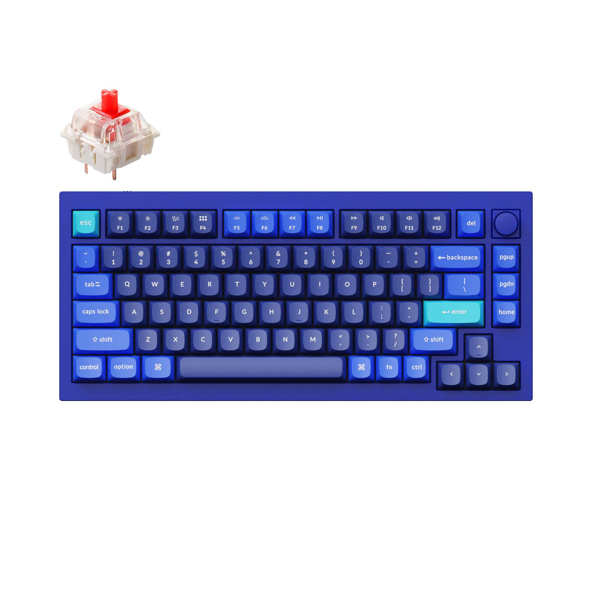 Keychron Q1 QMK Custom Mechanical Keyboard - Version 2 - image 1
