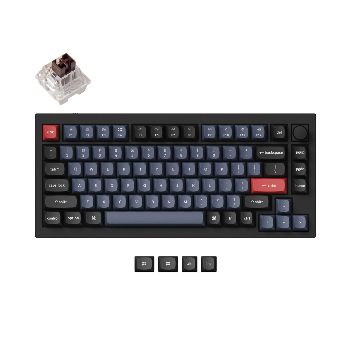 Keychron Q1 QMK Custom Mechanical Keyboard - Version 1 - image 4