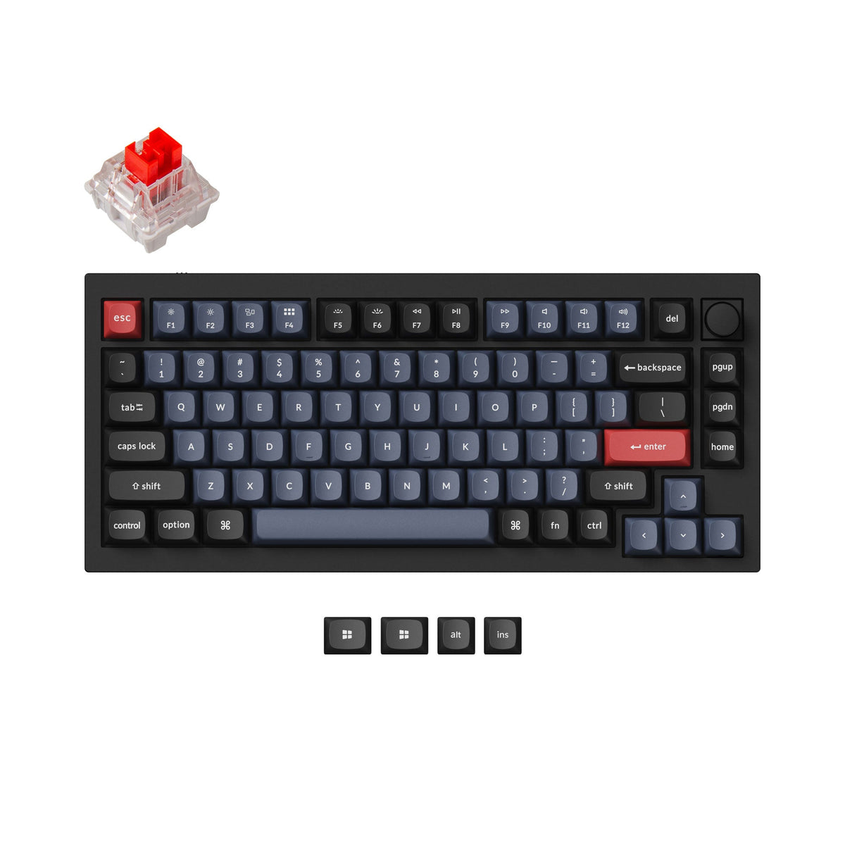 Keychron Q1 QMK Custom Mechanical Keyboard - Version 1 - image 3