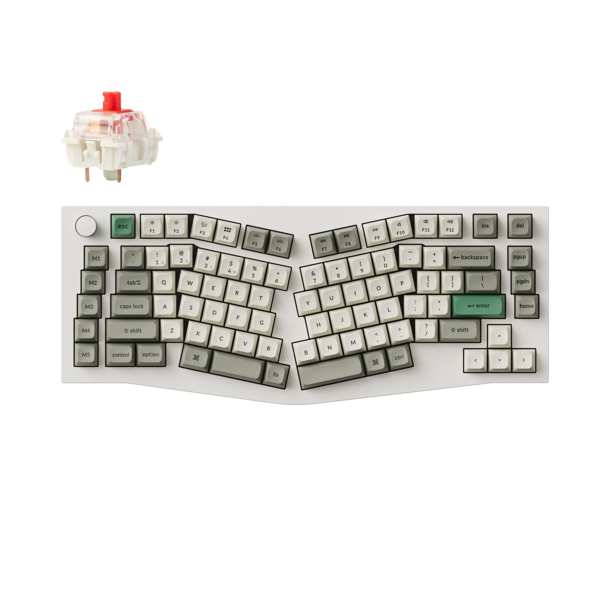 Keychron Q10 Max (Alice Layout) QMK/VIA Wireless Custom Mechanical Keyboard - image 6