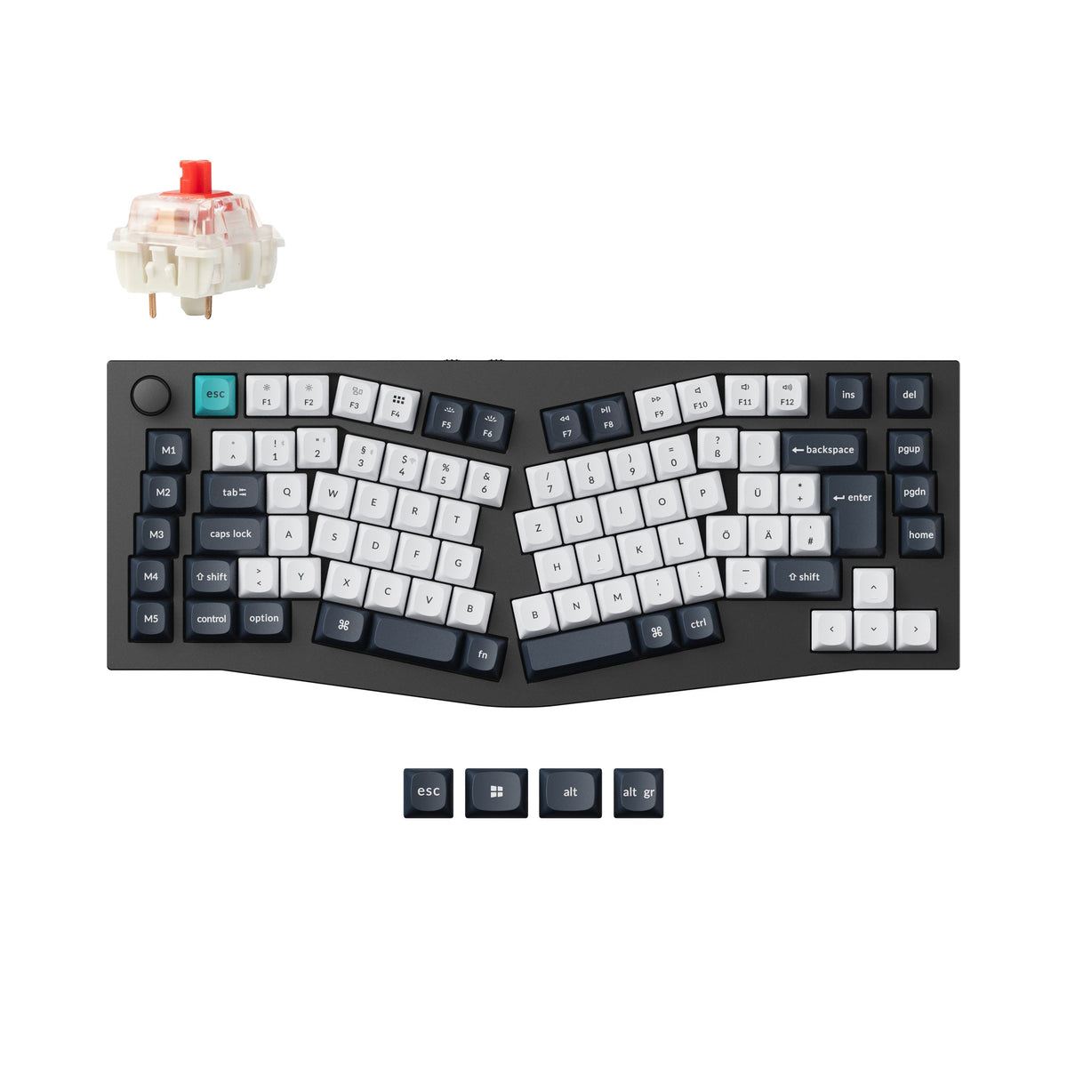 Keychron Q10 Max (Alice Layout) QMK Custom Mechanical Keyboard ISO Layout Collection - image 1