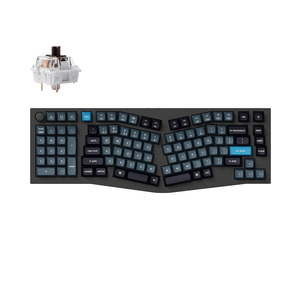 Keychron Q14 Pro (Alice Layout) QMK/VIA Wireless Custom Mechanical Keyboard - image 4